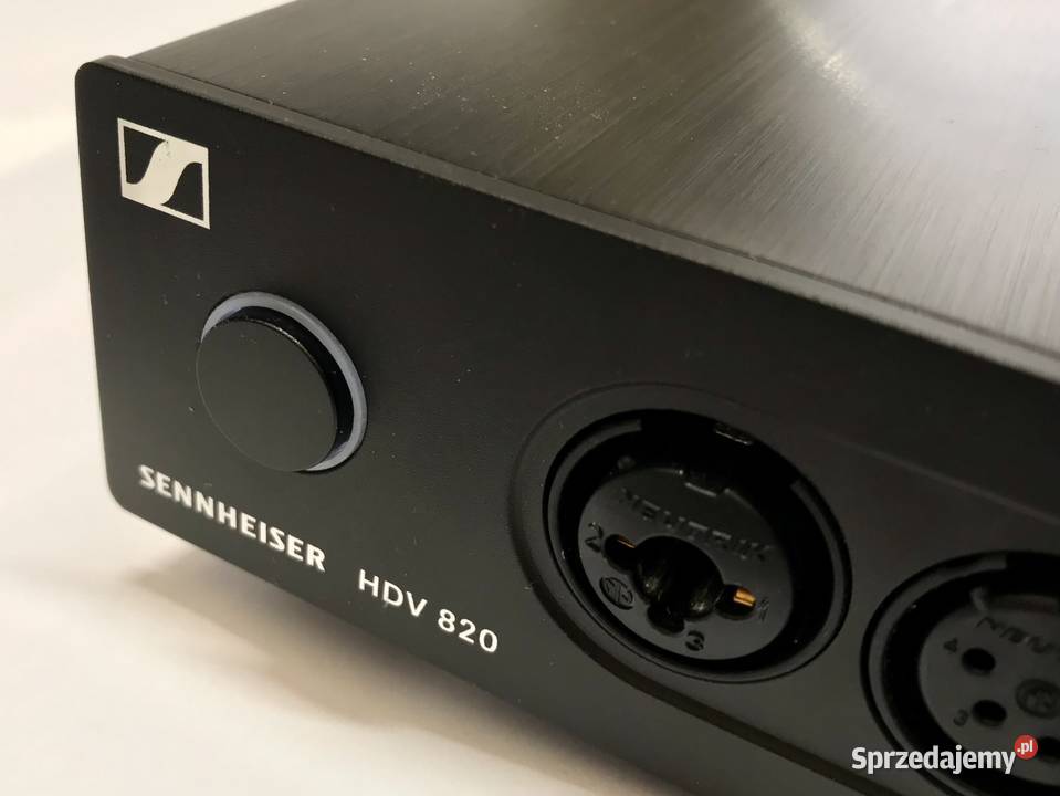 SENNHEISER HDV 820 DAC wzmacniacz słuchawkowy Wzmacniacze i pokrewne Warszawa