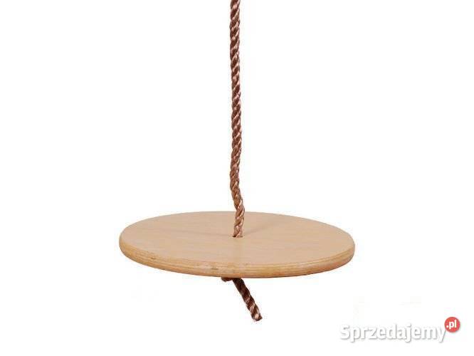 siedzisko drewniane okrągłe