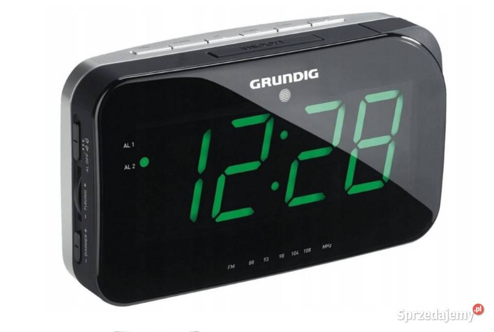 RADIOBUDZIK GRUNDIG SONOCLOCK 490 z dużym LCD