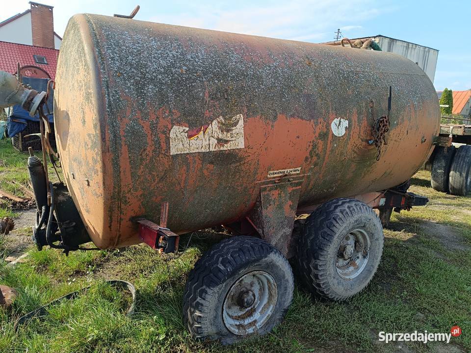 Beczka beczkowóz 8 8000 litrów nieuszkodzony