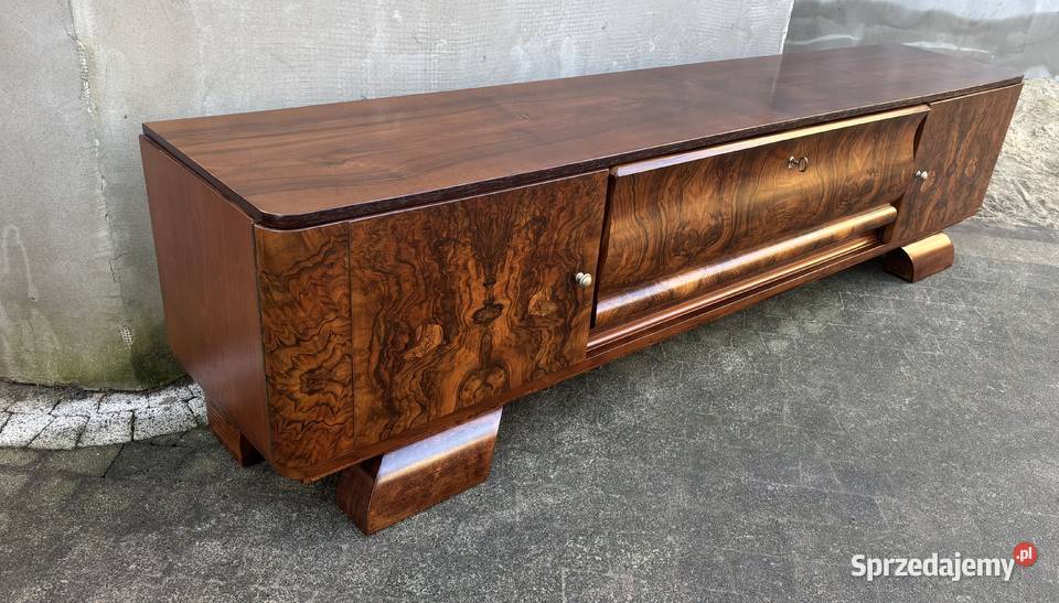 KomodaSzafka RTV Orzech 207 ArtDeco Antyk