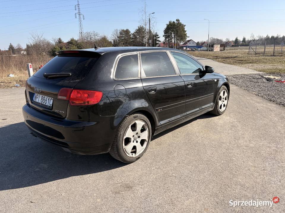 Audi a3 8p sline 1968cm3 mazowieckie Piaseczno