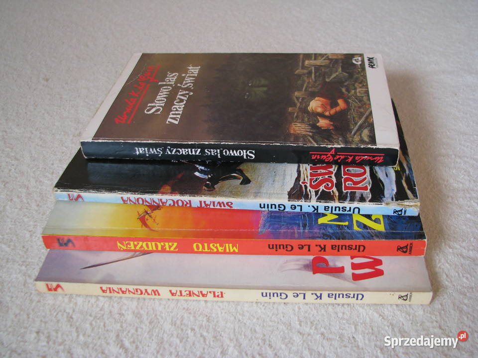 Ursula K Le Guin cykl Ekumena 4 tomy Wydanie I Brzegi sprzedam