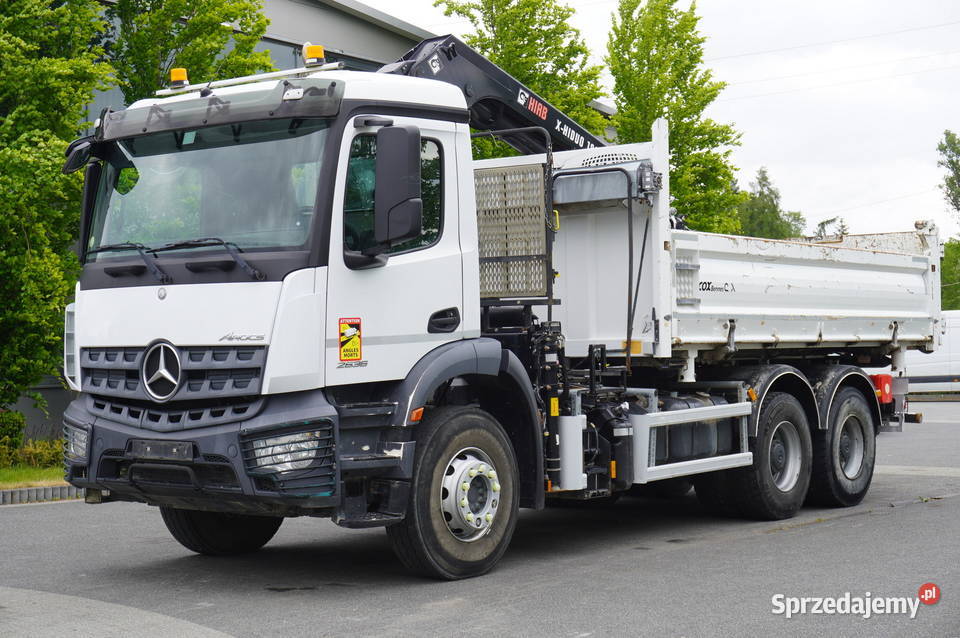 MercedesBenz Arocs 2636 64 100 HIAB XHiduo Kraków sprzedam