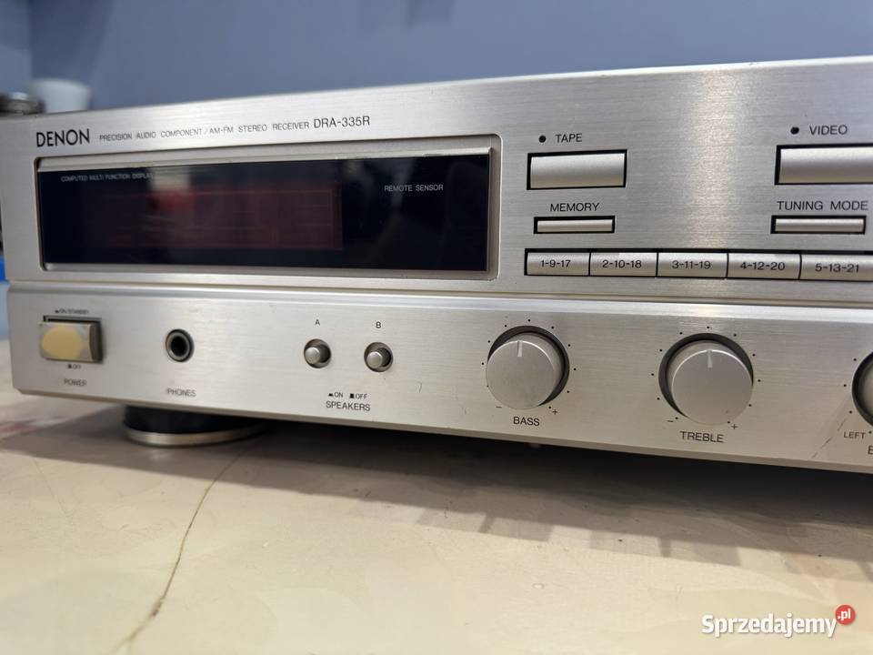 DENON DRA335R Stereo Receiver Amplitunery Łapy