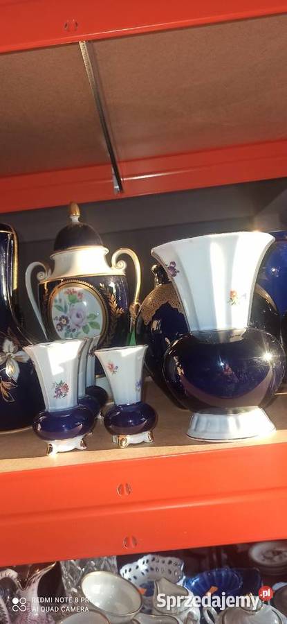 Wazon z kobaltem PM Import Szlachetna piękna Gdańsk