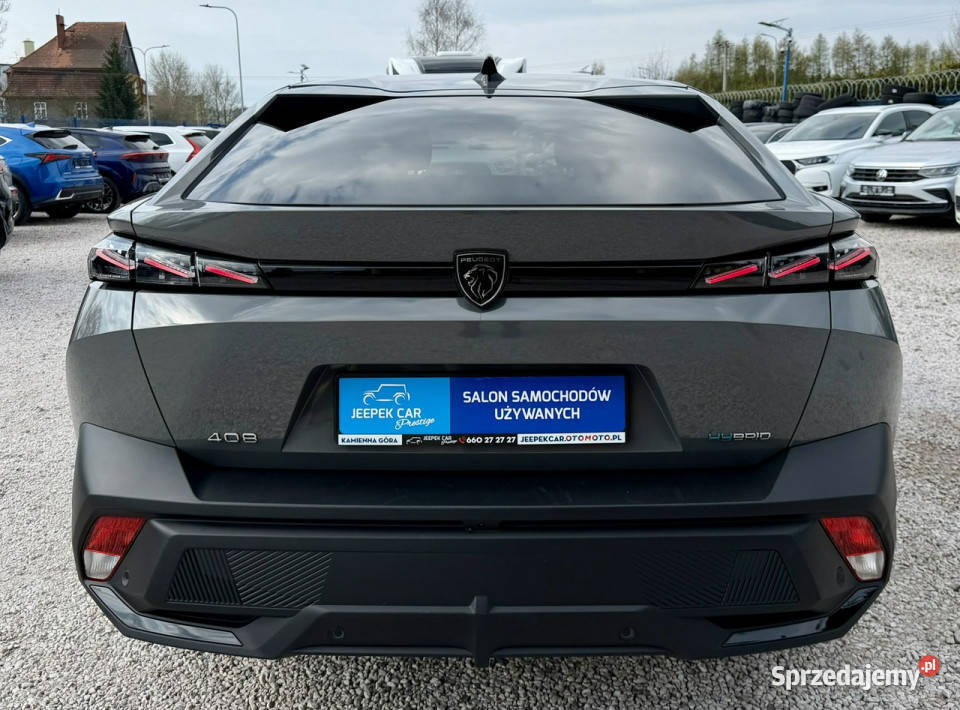 Peugeot 408 GTlinePluginFull wersjaGwarancja kurtyny powietrzne Kamienna Góra