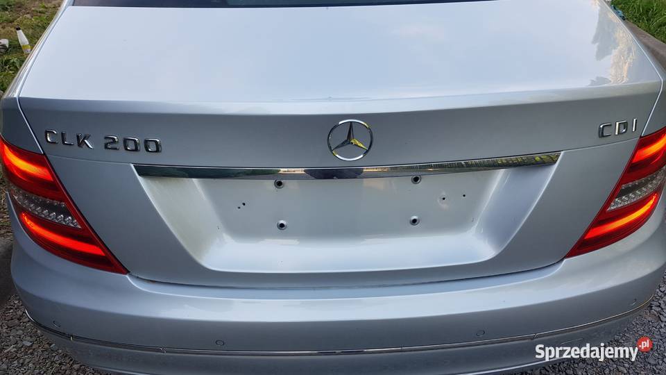 Klapa tylna sedan MERCEDES C KLASA W204 LIFT 775 mazowieckie Radom
