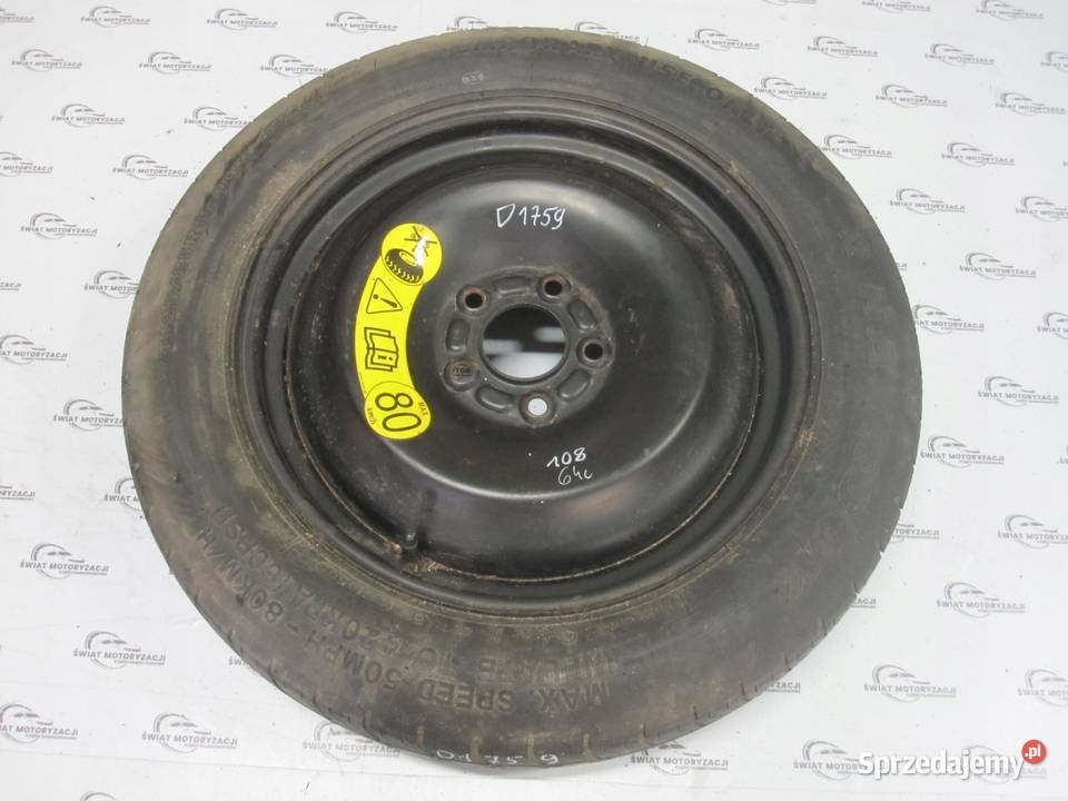 FORD VOLVO koło dojazdowe 1258516 99M 5x108 świętokrzyskie