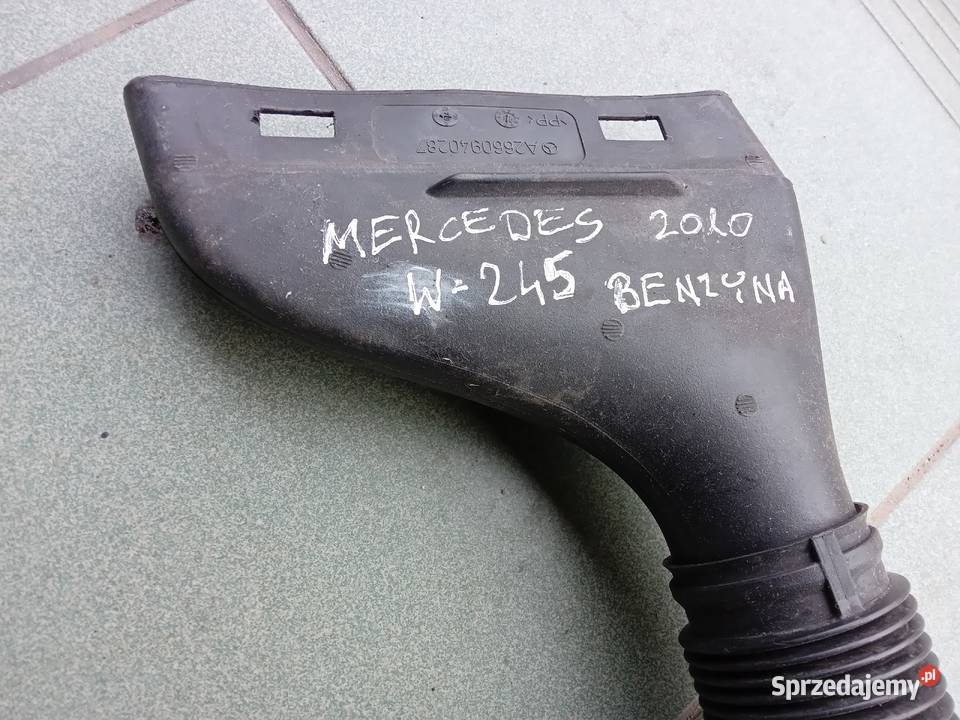Wlot powietrza Mercedes Benz B180 W245 benzyna Stalowa Wola sprzedam