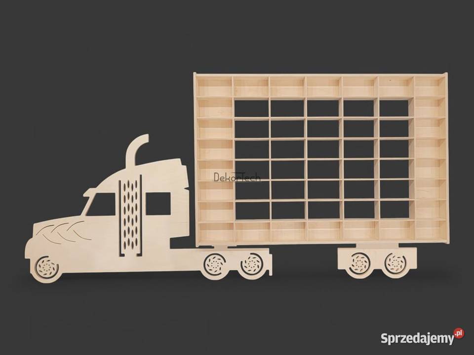 Półka regał półeczki na resorówki autka zabawki Dekoracje i ozdoby małopolskie Chomranice