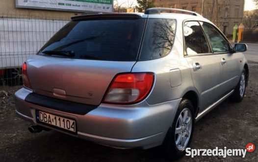 Subaru Impreza GD 20 125 Zadbana sprowadzony dolnośląskie Wałbrzych