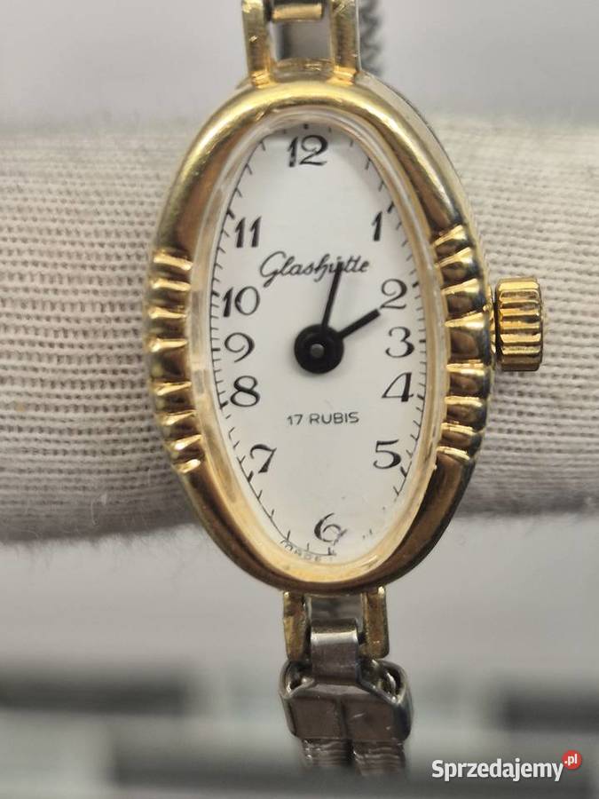 Zegarek damski Glashutte 17 Rubis Chorzów