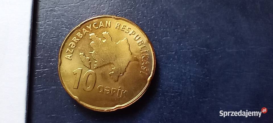 Stare monety 10 gapik 2006 Azerbejdżan Lesko