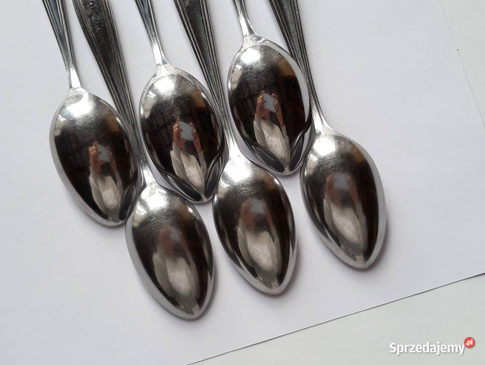 Łyżeczki do herbaty BAKELIT Gerlach sztućce PRL Dom i Ogród Dąbrowa Górnicza