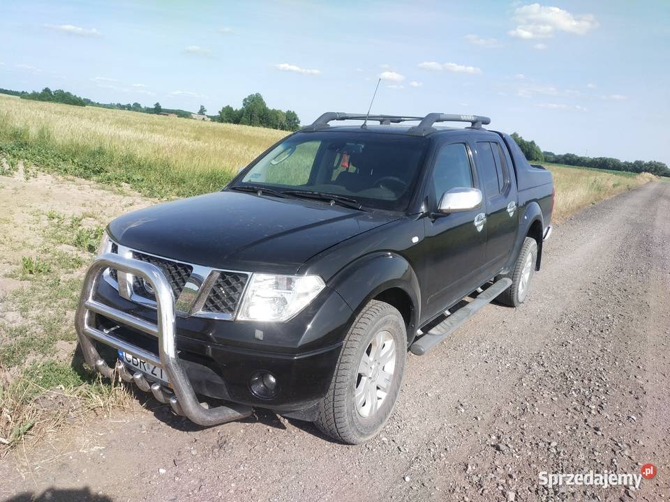 Nissan Nawara 25 Chrom edycja relingi dachowe Motoryzacja Brodnica
