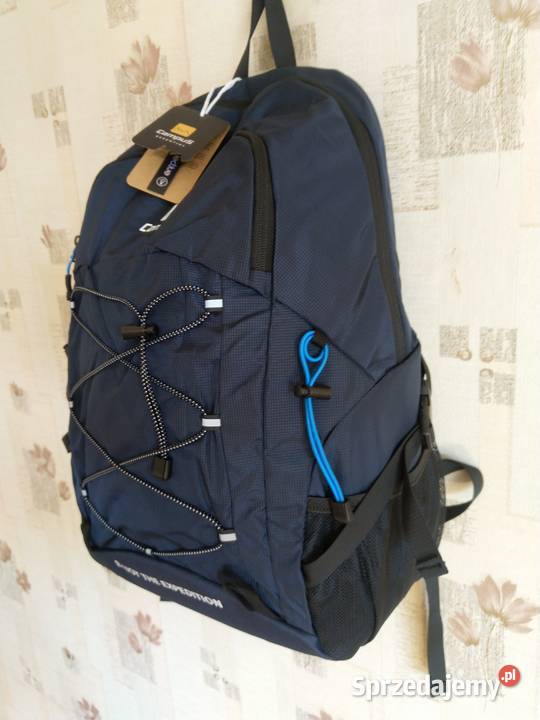 NOWY Plecak turystyczny sportowy 35L granatowy z