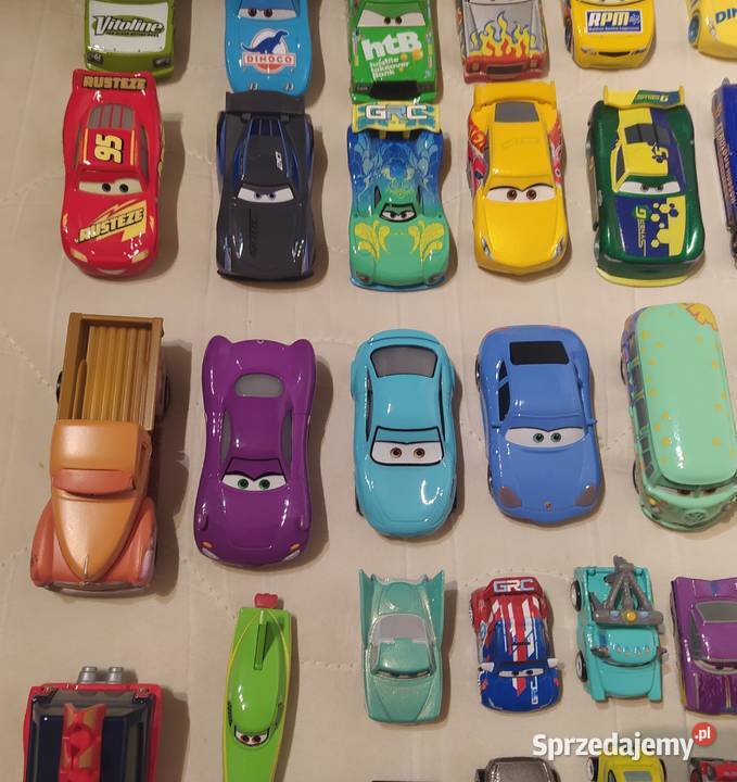 Disney Pixar Cars Auta Mattel 50 sztuk Gdańsk