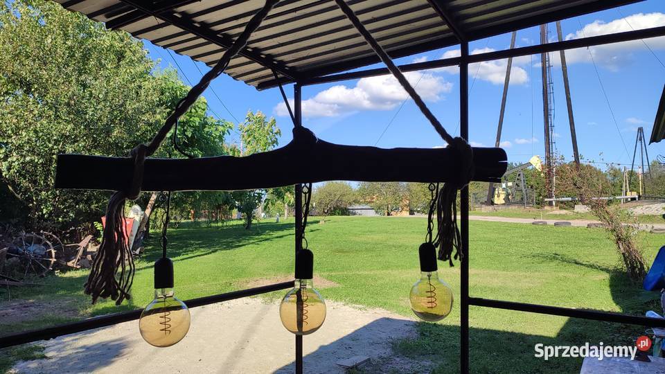 Lampa wisząca styl rustykalny podkarpackie Zręcin