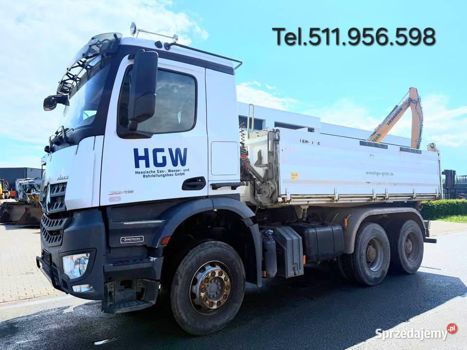 Mercedes 2 osiowa wywrotka 4x2 nie