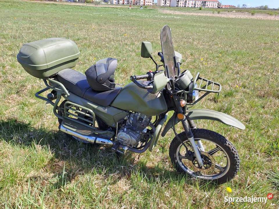 Motocykl Romet ADV 125 na kat B Wągrowiec