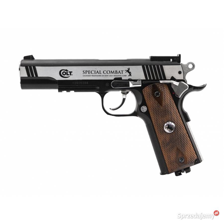 PROMO Pistolet wiatrówka Colt Special Combat Sporty strzeleckie i myślistwo Trzcianka