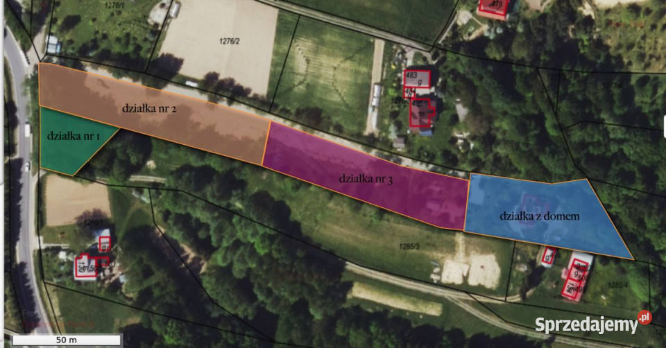 Do sprzedaży grunt 2600m2 Korczyna Leśna 2600m2