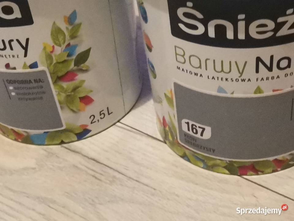 FARBA ŚNIEŻKA BARWY NATURY MATOWA LATEKSOWA DO Międzychód