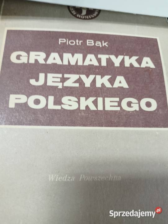 Gramatyka języka polskiego książki Trójmiasto Podręczniki Gdańsk
