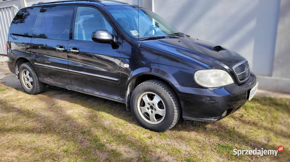Kia Carnival diesel hak van minivan kampervan 321017km Pabianice