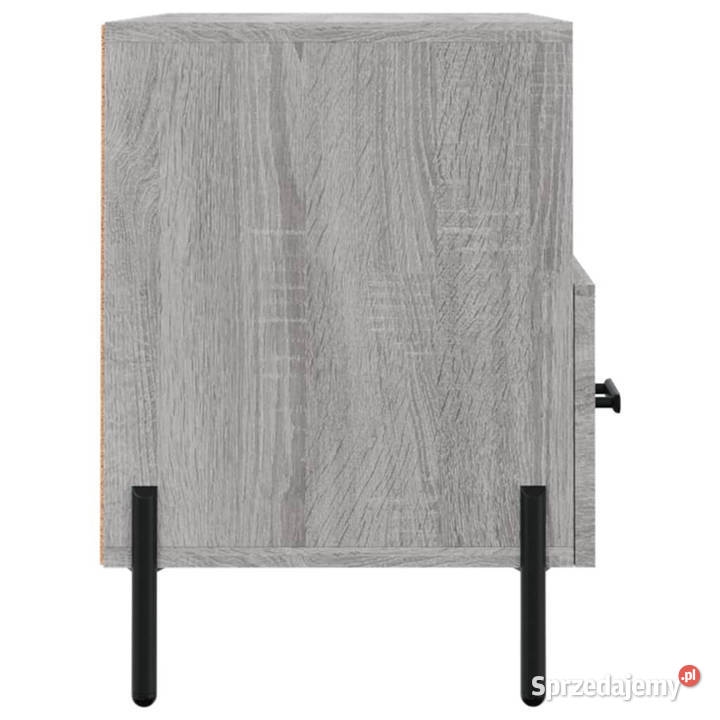 Szafka pod telewizor szary dąb sonoma 80x36x50