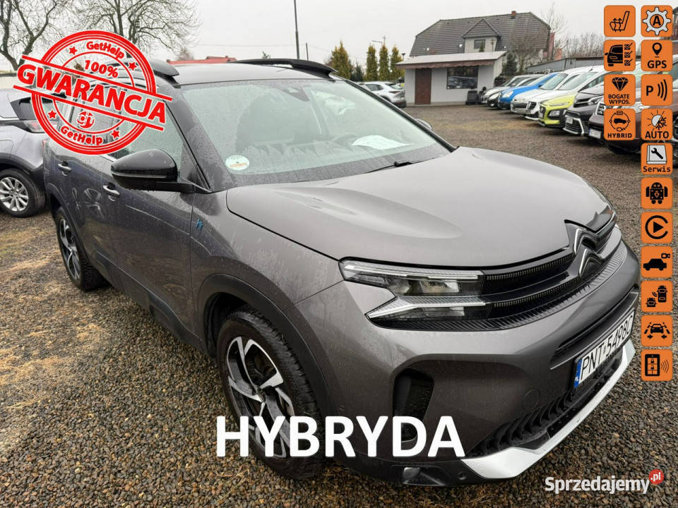 Citroen C5 Aircross hybryda plugin lift czujnik deszczu wielkopolskie Zbąszyń sprzedam
