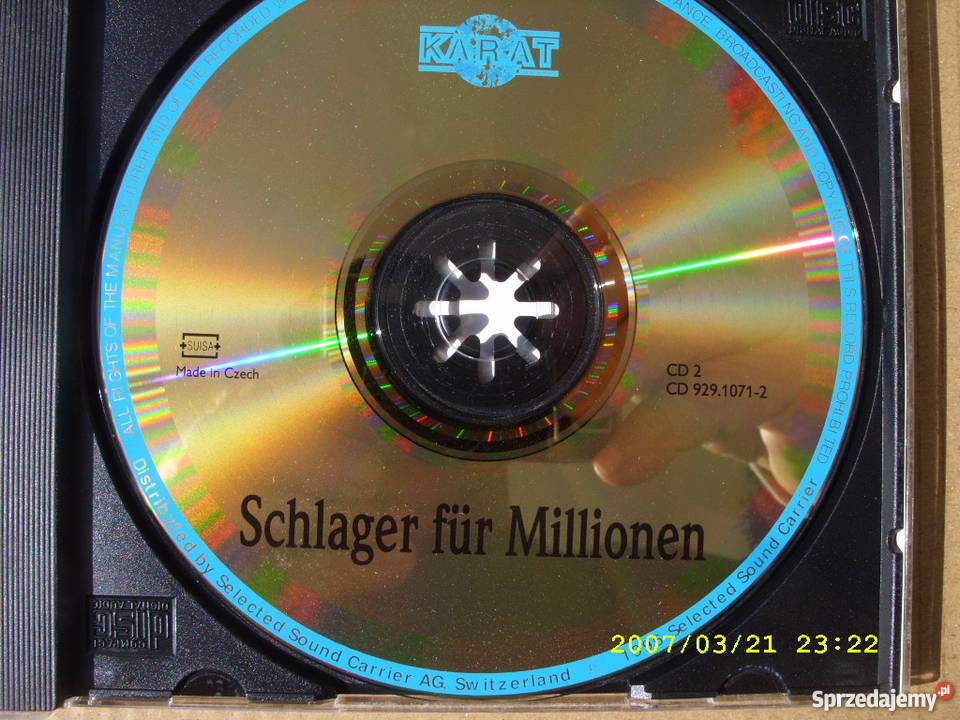 CDSCHLAGER FUR MILLIONEN CD 2 KARAT Wołów