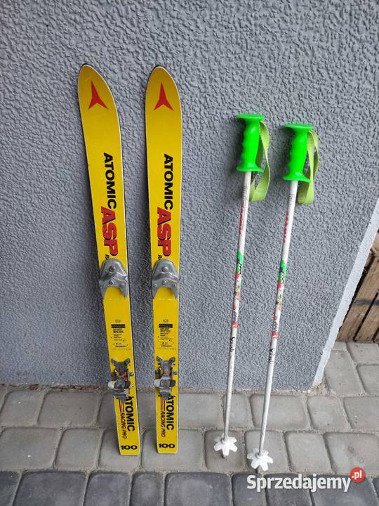 Narty Atomic ASP Racing Pro 100 wiązania kijki podkarpackie Przeworsk