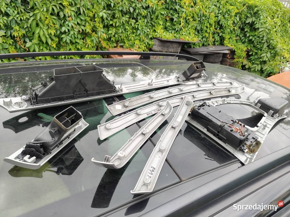Bmw e90 dekory srebrne komplet Europa Aleksandrów Łódzki