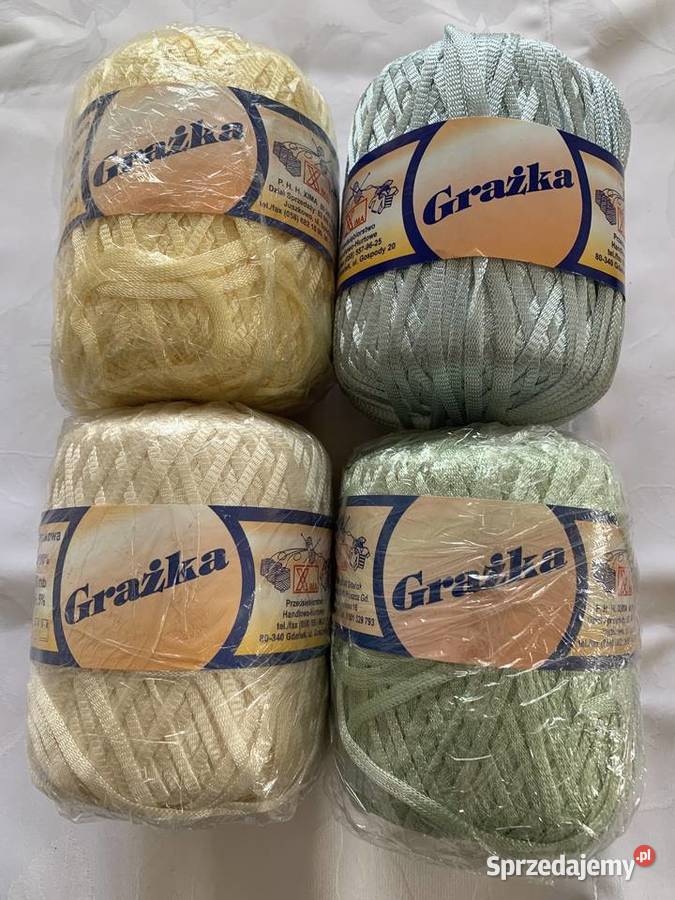 Włóczka tasiemcowa Grażka Szczecin