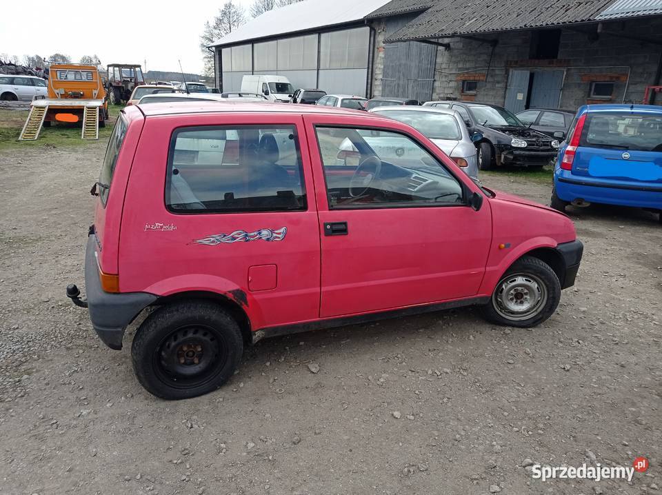 Fiat Cinquecento 07 22 kW 1995 r dawca części Rok produkcji 1995 Motoryzacja