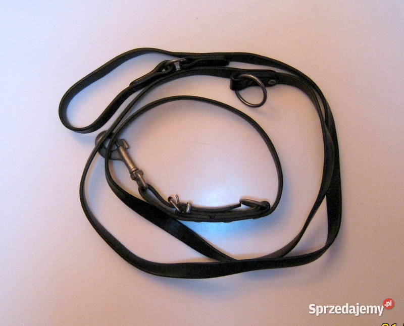 Smycz skóra 2 m mocna używana