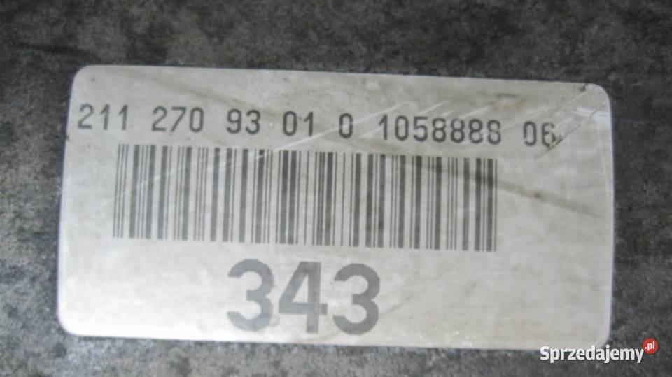 MERCEDES W211 W219 30 V6 CDI 642920 224 07r