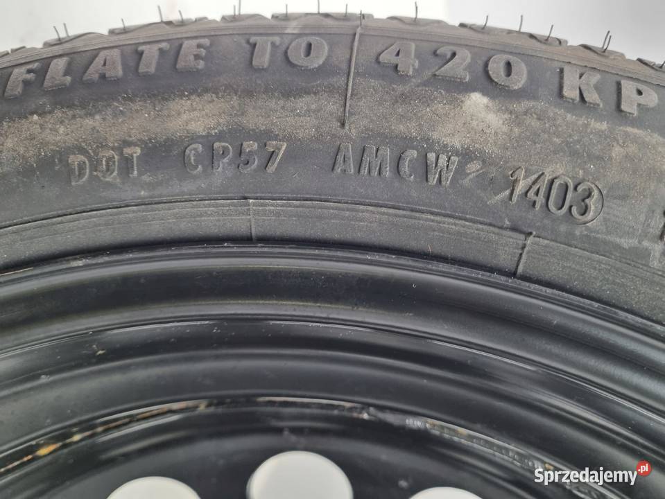 KOŁO DOJAZDOWE Volvo S80 I V70 II S60 I 12580