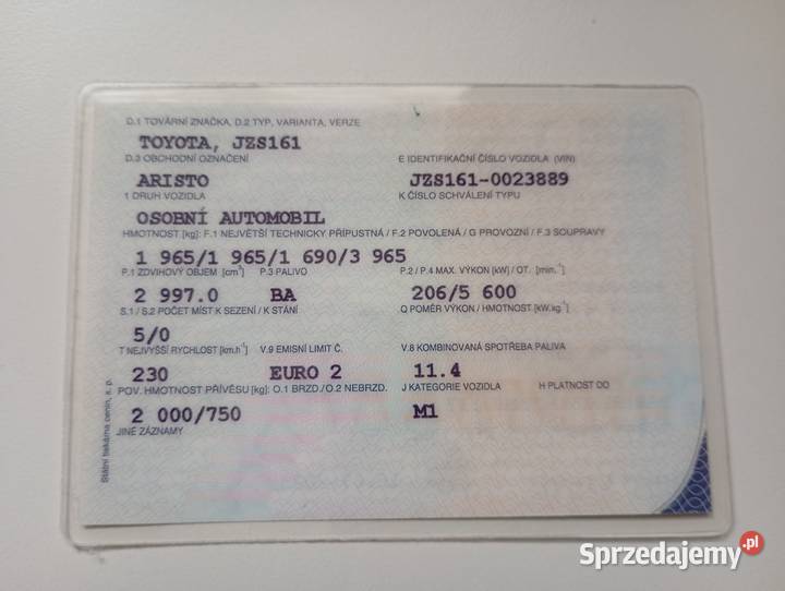 Toyota Aristo 2JZ automatyczna