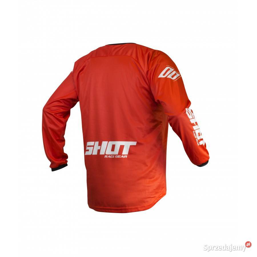 STRÓJ CROSS SPODNIE KOSZULKA BLACK RED 38XL Spodnie Mrągowo sprzedam