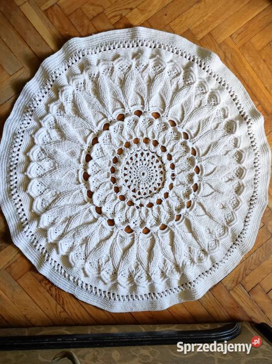 DYWAN Z WEŁNY NA DRUTACH ROBIONY Oleśnica