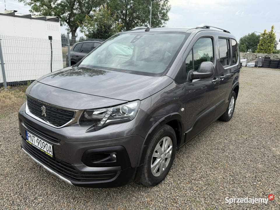 Peugeot RIFTER navi klimatronic kamera gwarancja Zarejestrowany w Polsce Zbąszyń sprzedam
