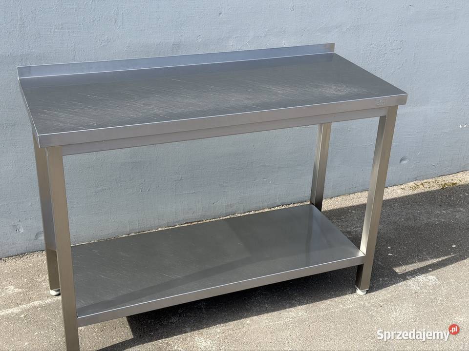 Stół przyścienny z półka 1200500850 Kalisz Pomorski