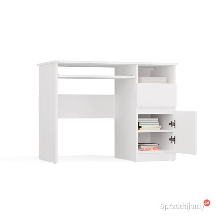 Biurko Porto Prawe Białe 51cm