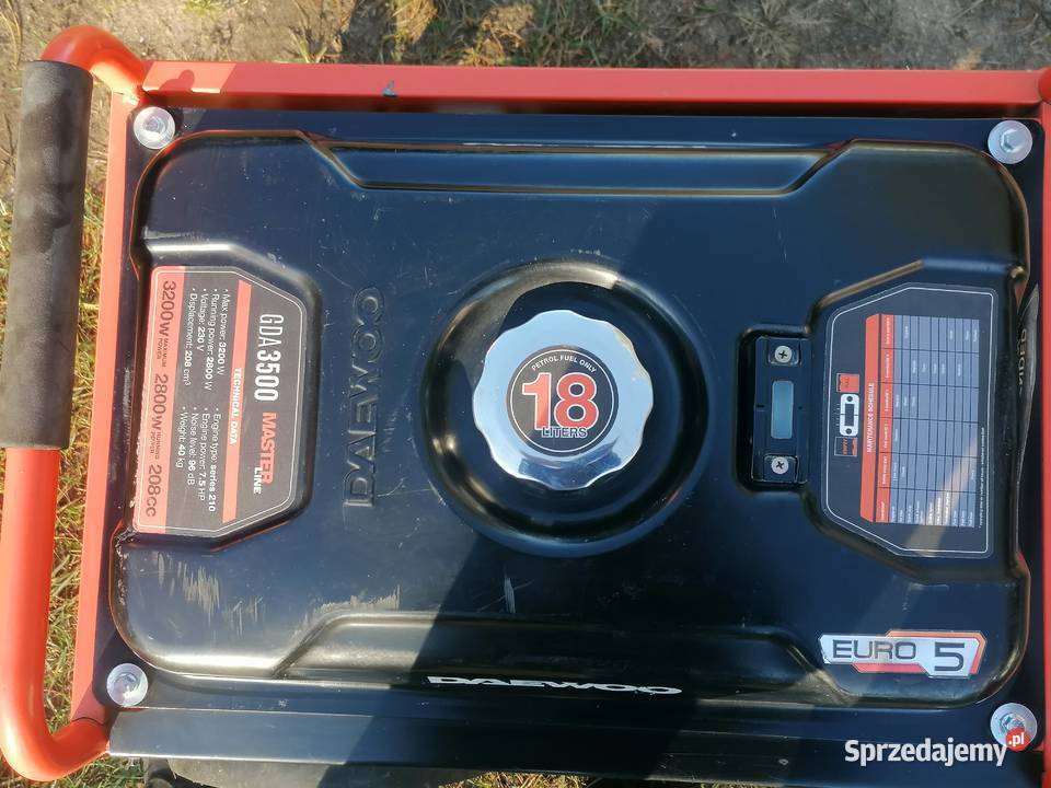 Agregat prądotwórczy DAEWOO Mochy sprzedam