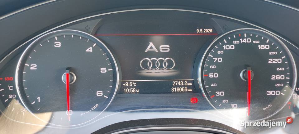 Audi A6 C7 Sedan 2011 automat dwa komplety kół centralny zamek Stobno