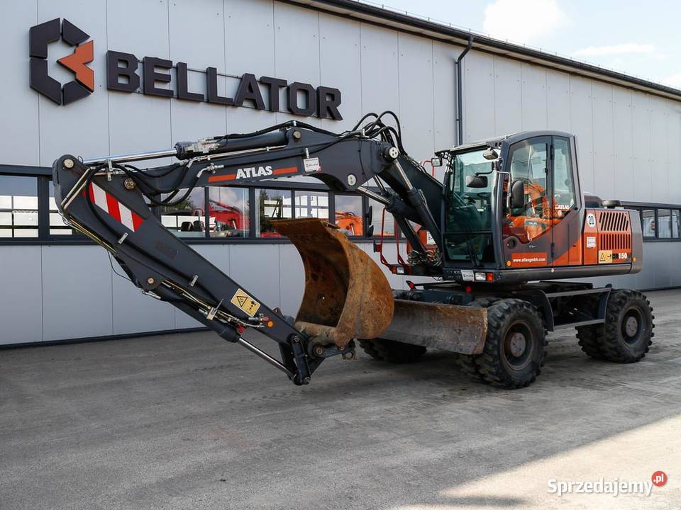ATLAS 150W koparka kołowa klima kamera 18 ton Ruda Śląska