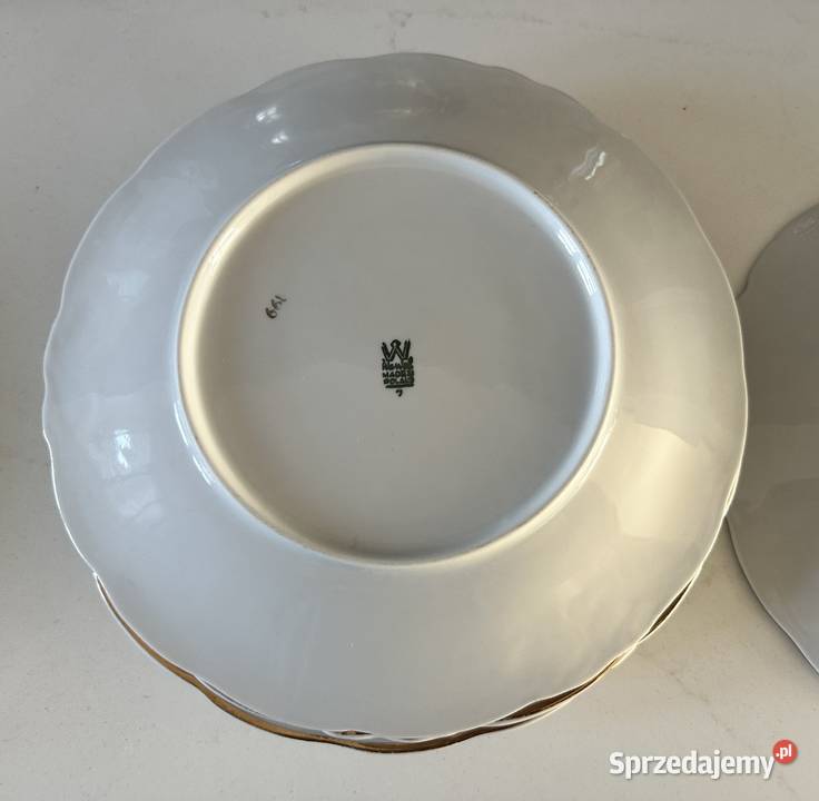 Talerze porcelanowe Wawel z lat PRLu Łódź sprzedam